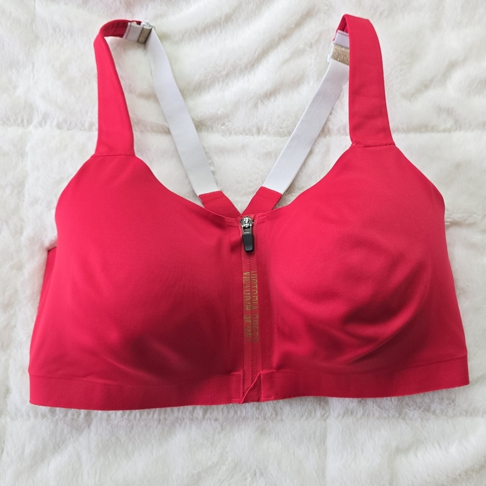 Victoria's Secret Sport Wireless Front-Zip Sport Bra Size 38DDD